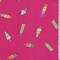 Hot Pink Ice Cream Treat Double Brushed Jersey Knit Fabric By the Yard